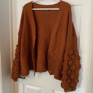 Plus Bell sleeve cardigan